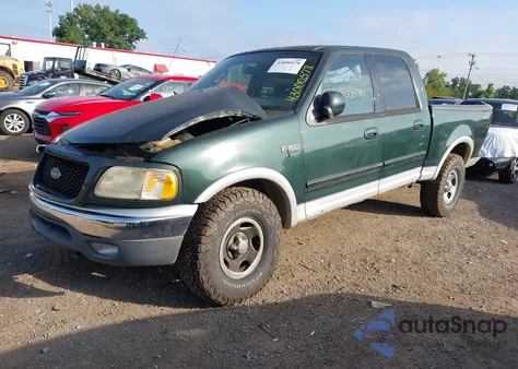 2003 Ford F-150 Lariat/Xlt из США, поврежденный, VIN 1FTRW08L63KC47617
